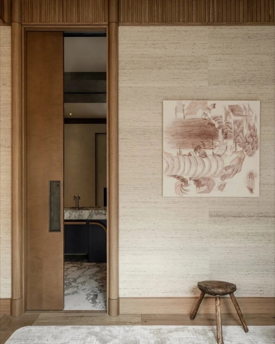 Luxury home design with stone