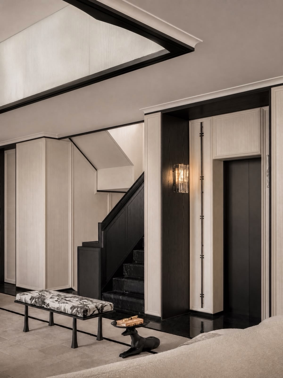Cozy & luxurious home interior with a hotel vibe.