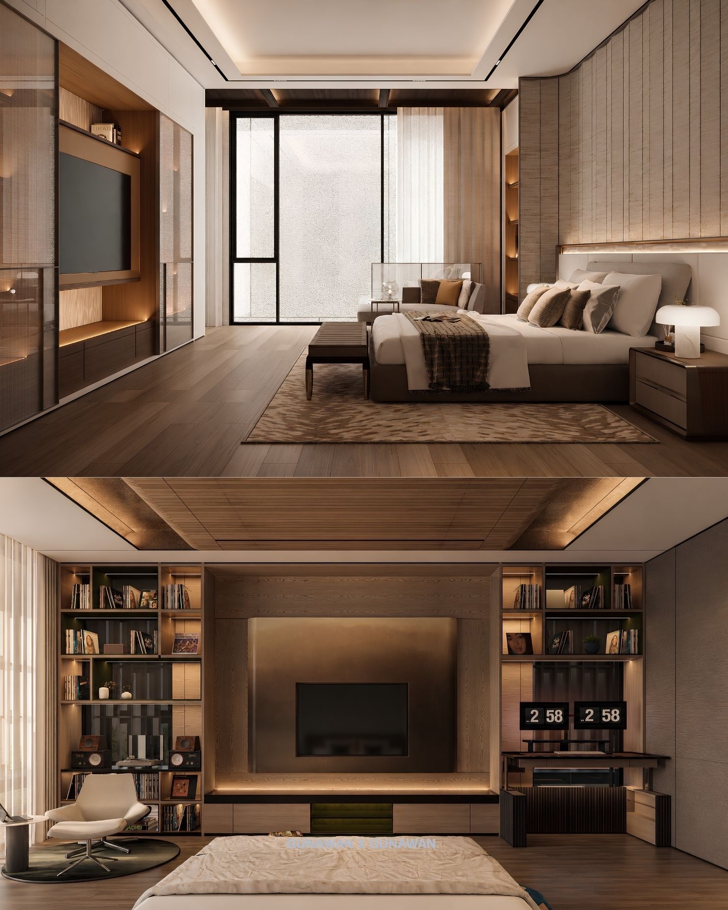 Modern & stylish landed property home design