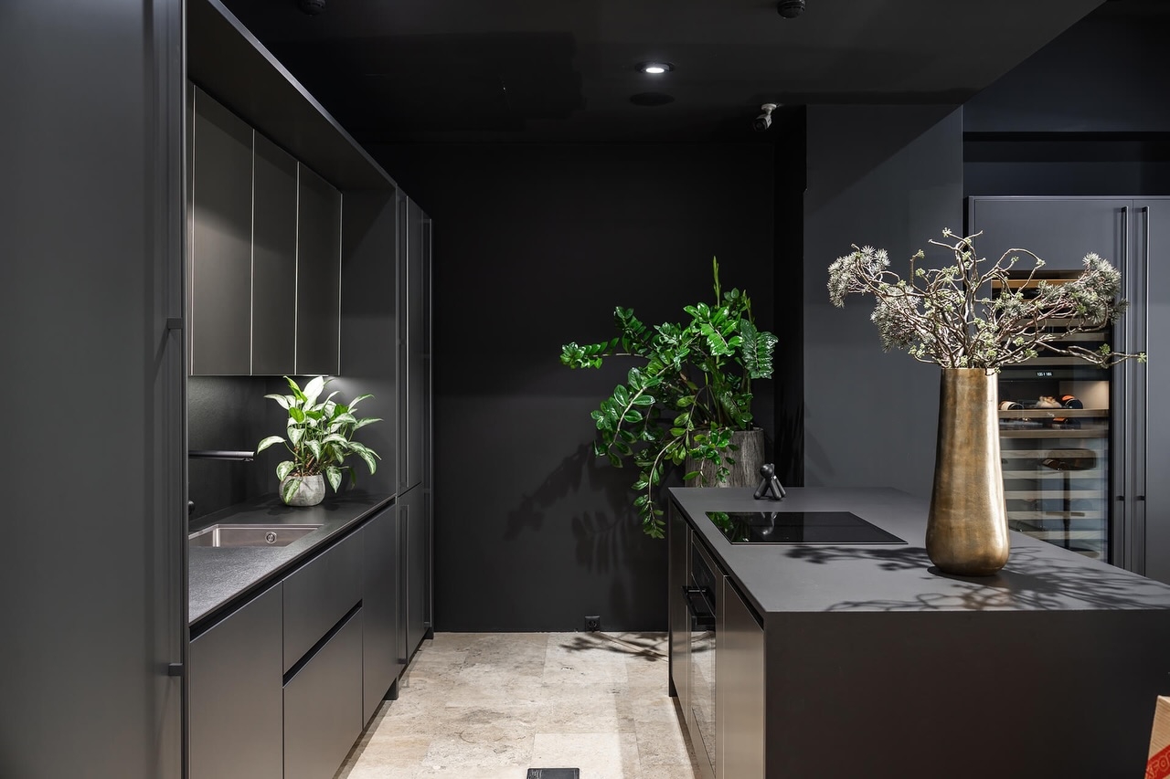 Stylish and sleek kitchen design