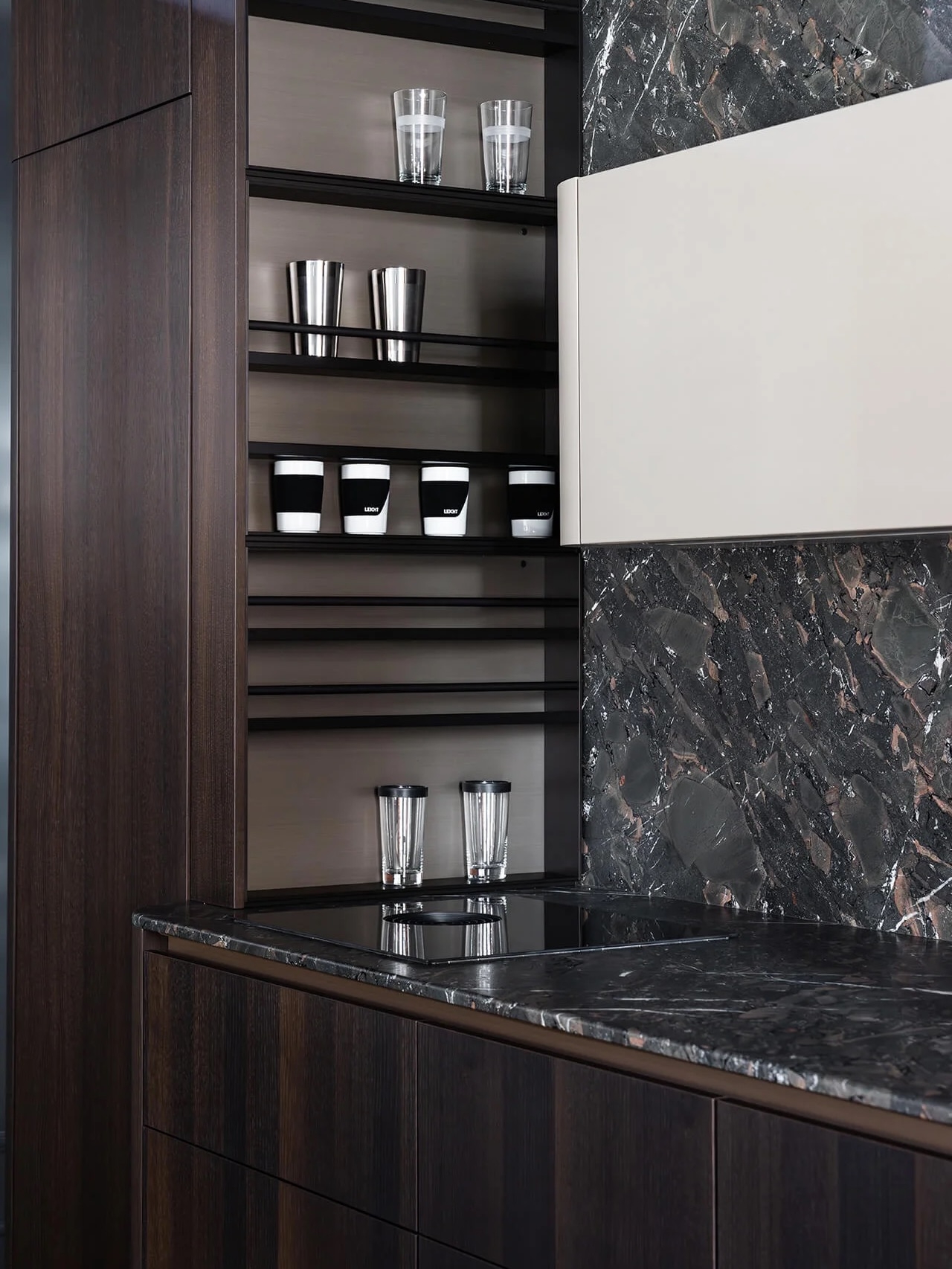 Sophisticated-pantry-niche-design