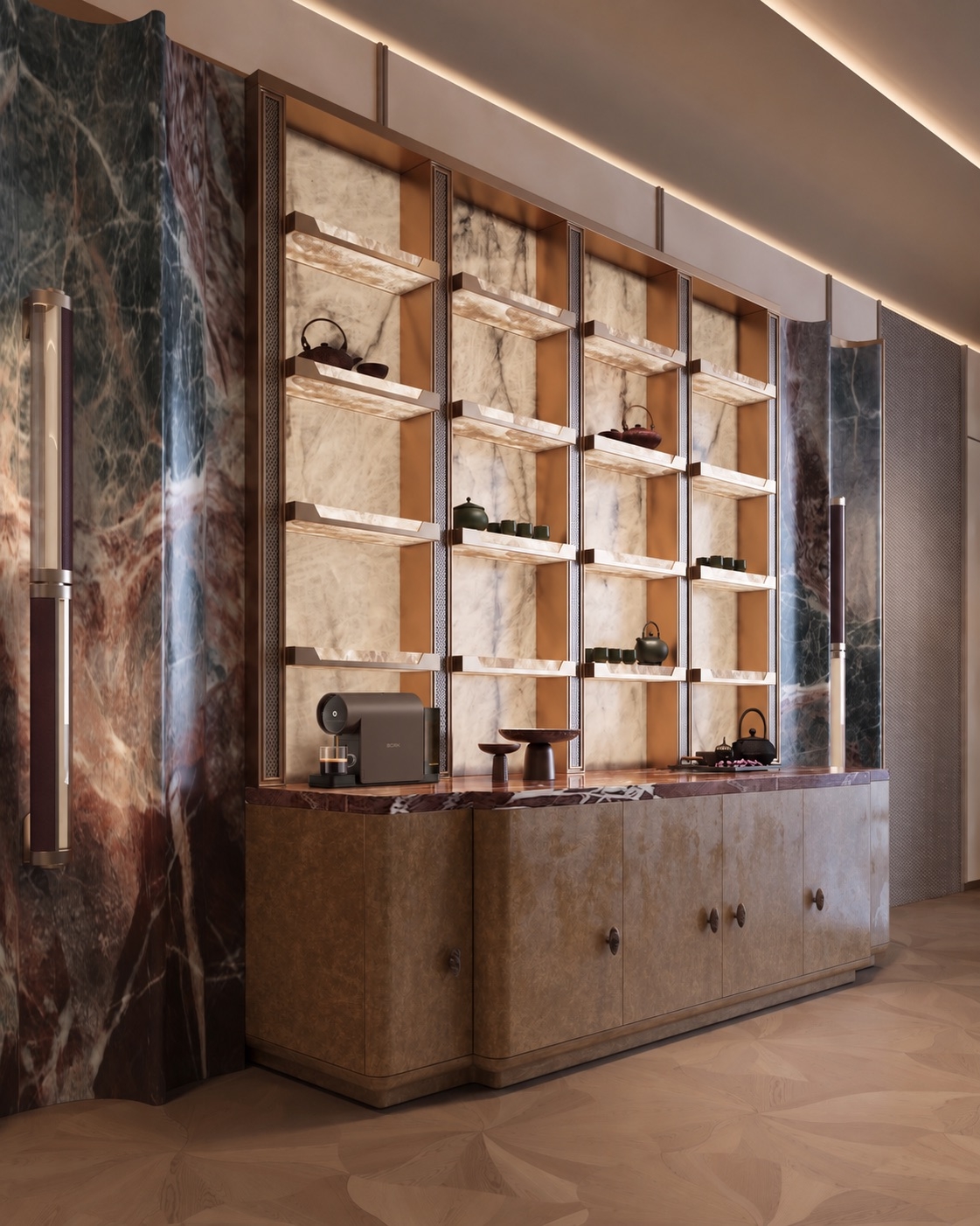 Luxurious interior design