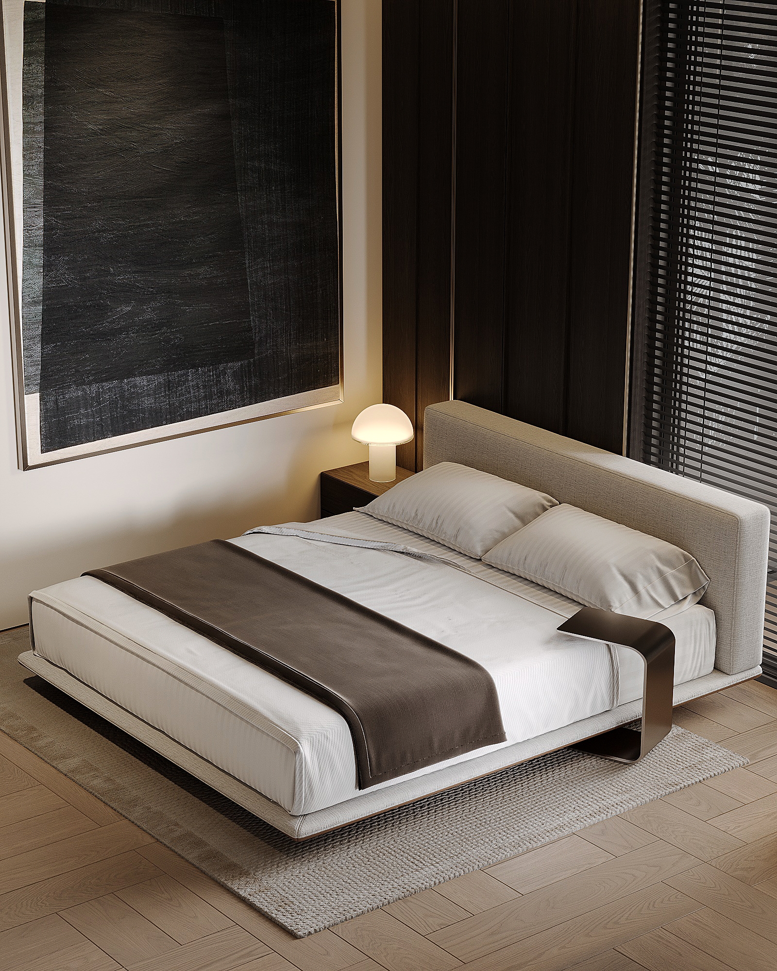 Modern bedroom interior design