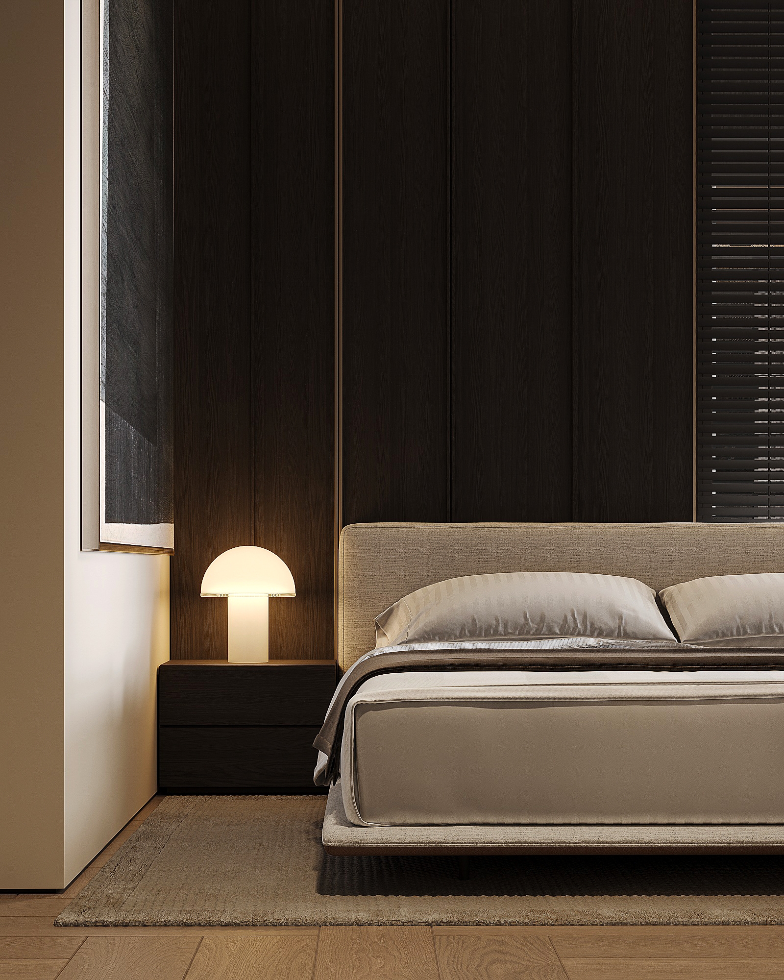 Modern bedroom interior design