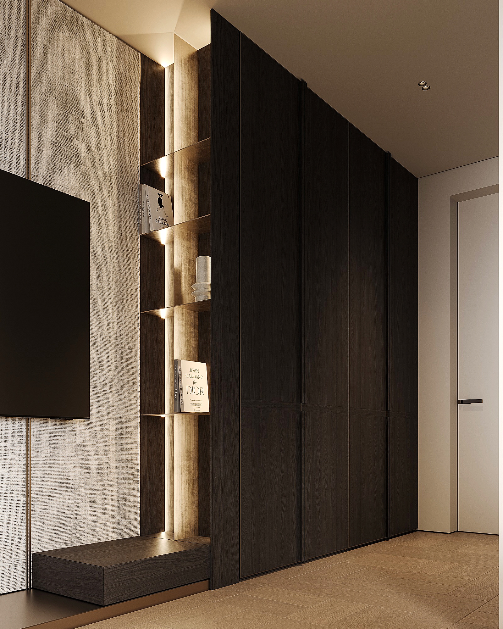 Modern bedroom interior design