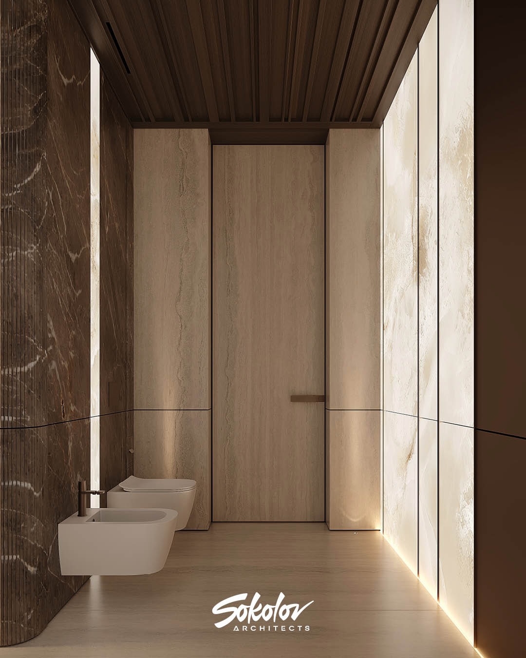 Modern and stunning bathroom design