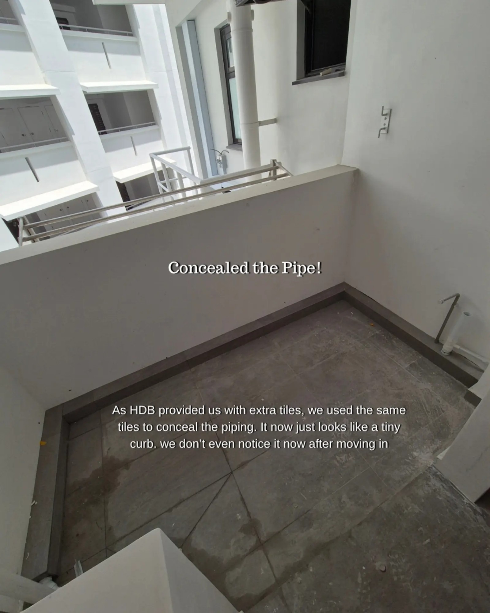 Costs to construct a sink in the service yard