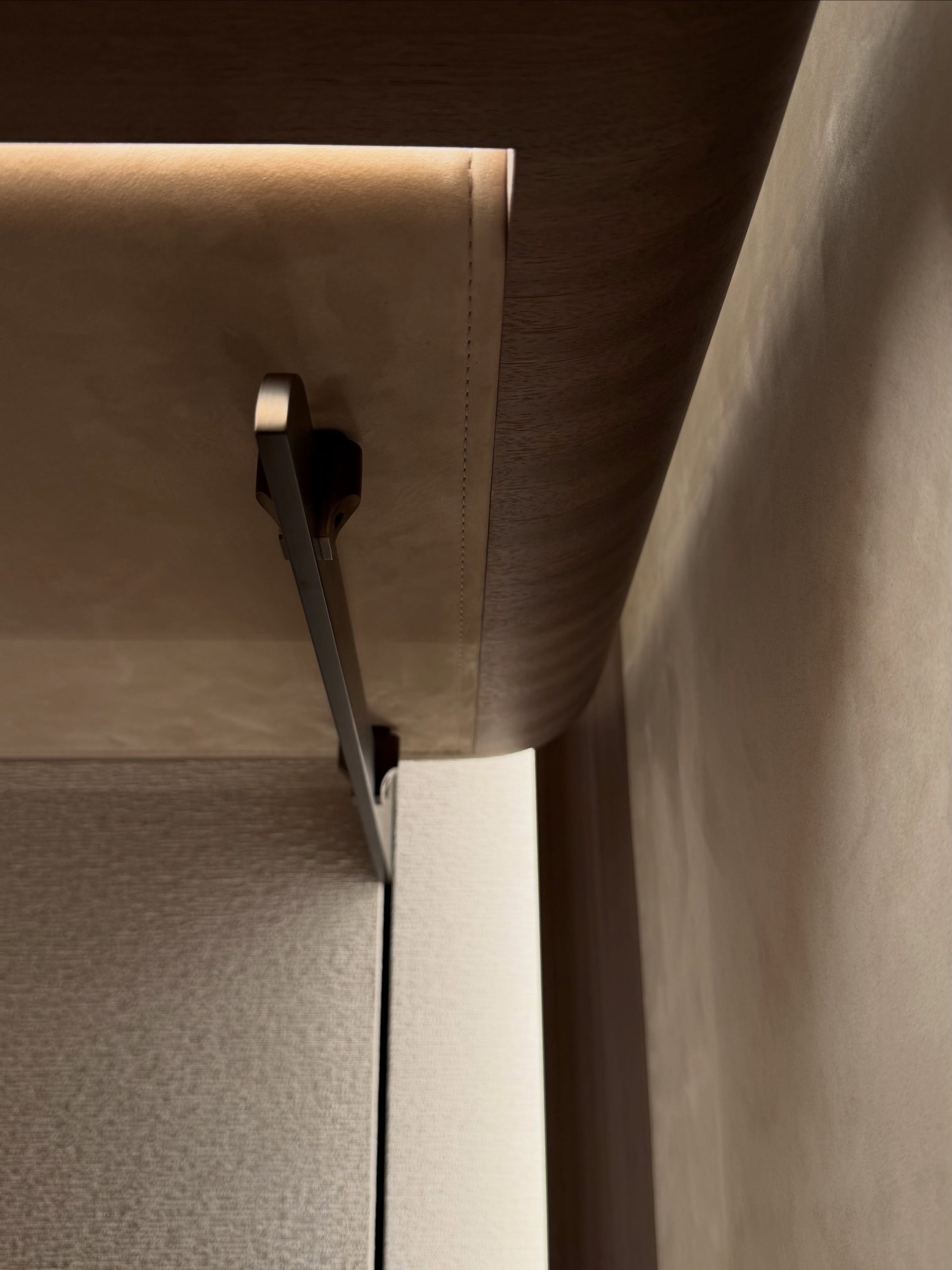 Stylish, modern walk in wardrobe design