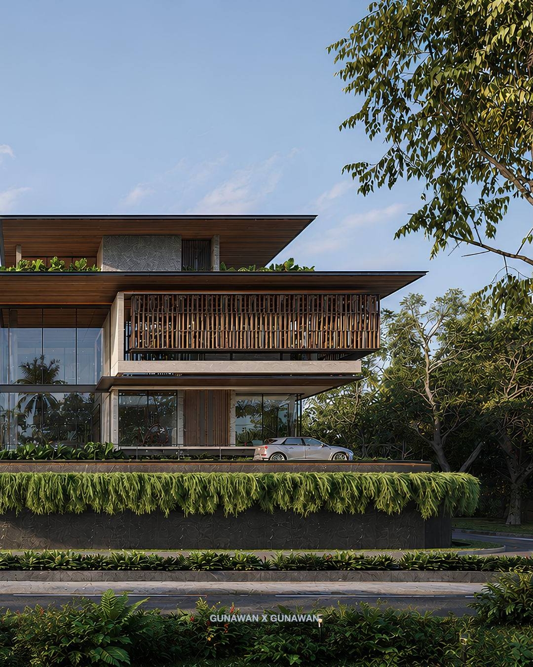 Ultra luxurious landed property design