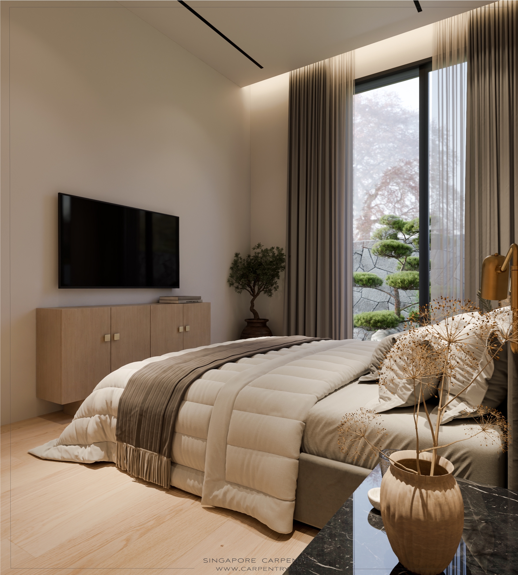 Luxury interior design for a sophisticated home @ Pemimpin Place
