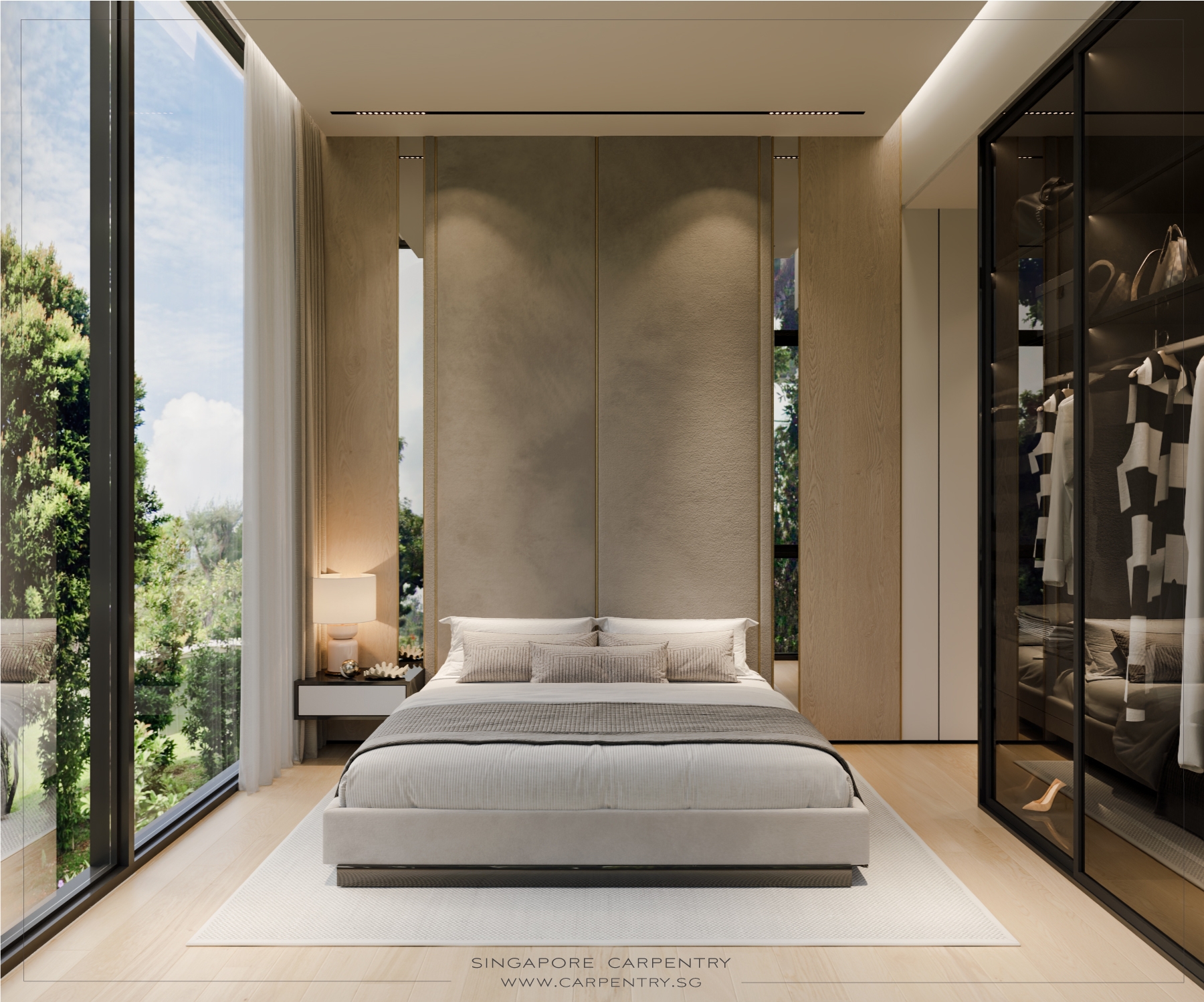 Luxury interior design for a sophisticated home @ Pemimpin Place