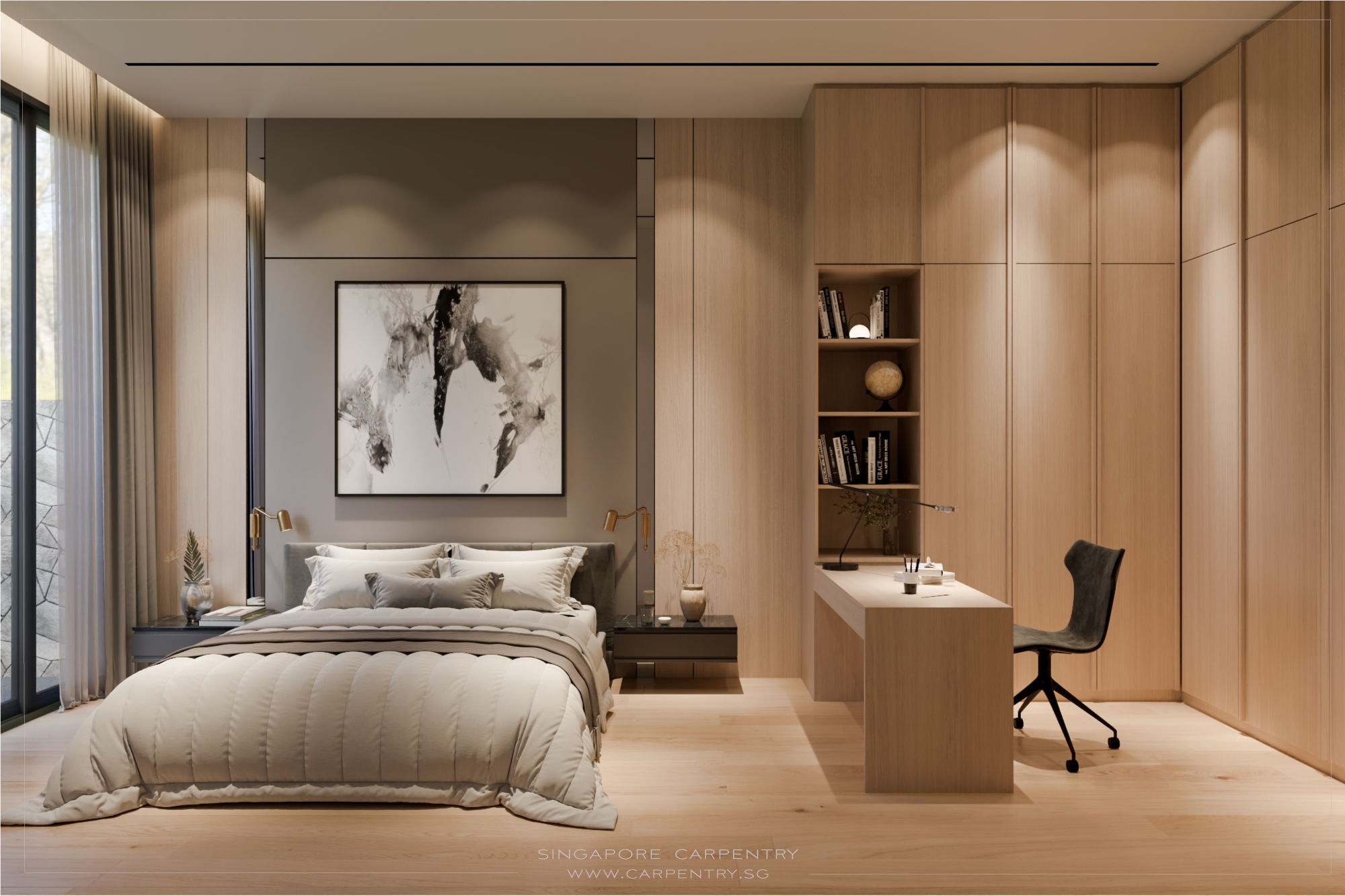 Luxury interior design for a sophisticated home @ Pemimpin Place