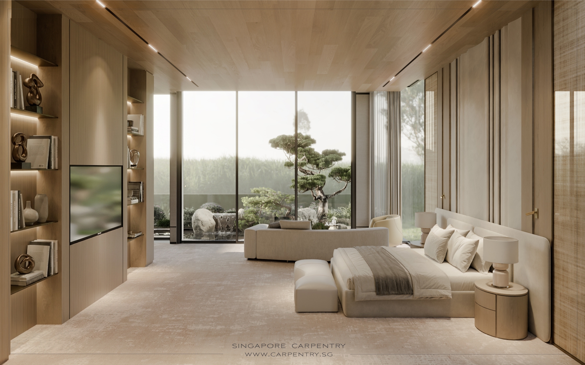 Luxury interior design for a sophisticated home @ Pemimpin Place