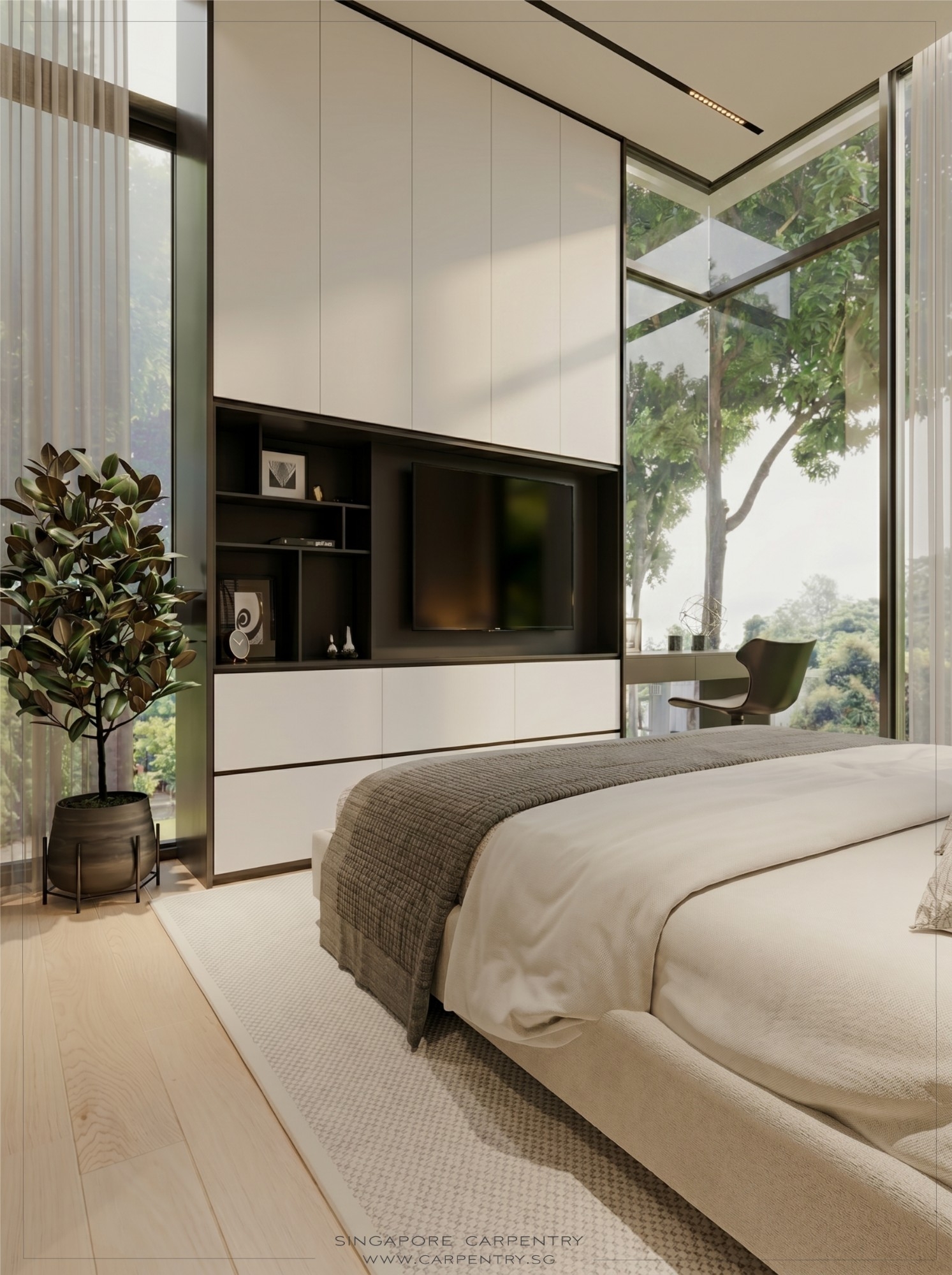 Luxury interior design for a sophisticated home @ Pemimpin Place