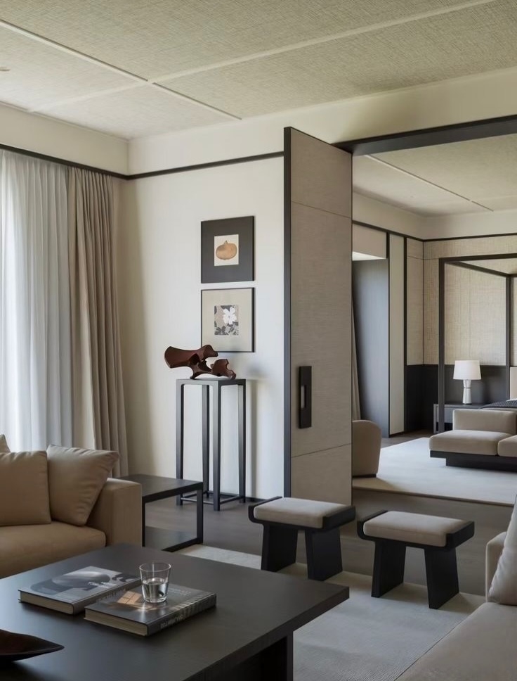 Luxurious, modern interior design