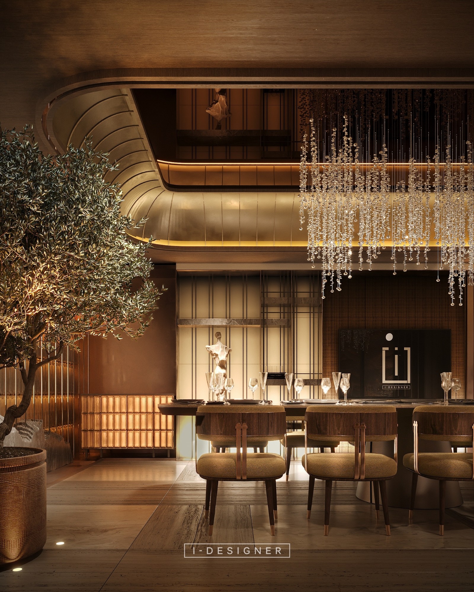Ultra luxurious dining room