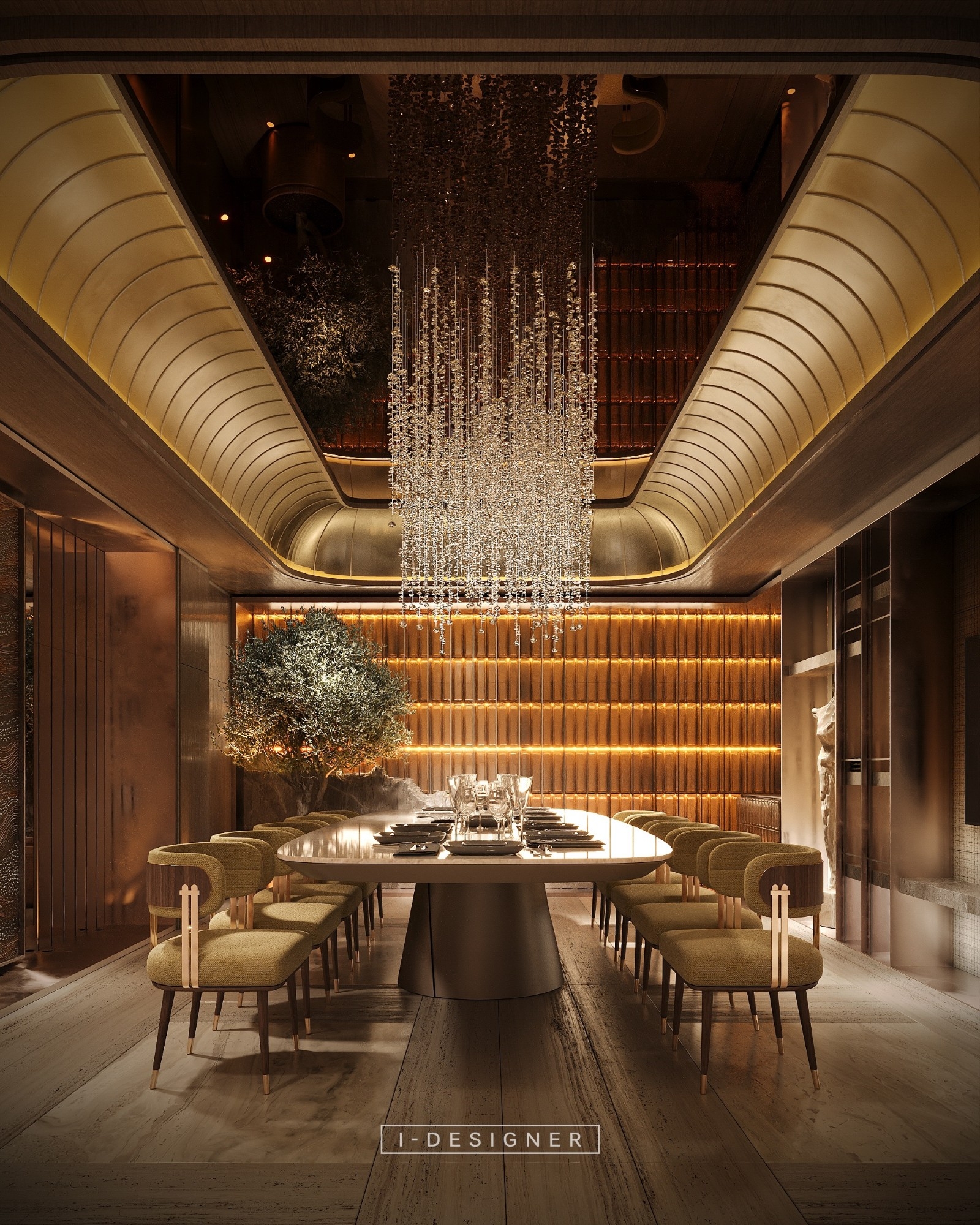 Ultra luxurious dining room