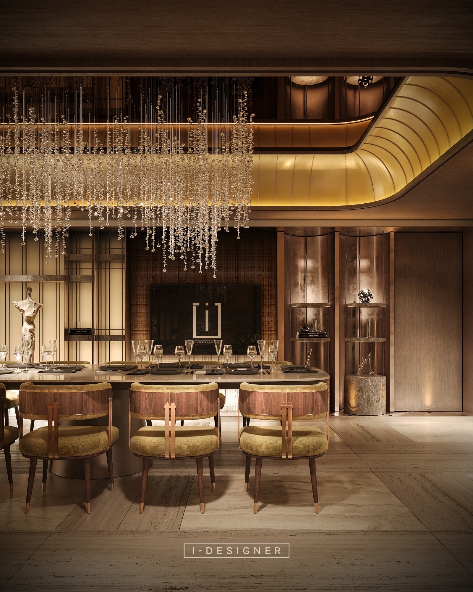 Ultra luxurious dining room
