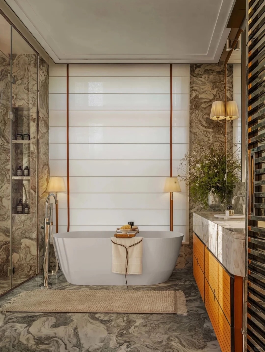 Sophisticated and cozy home interior design