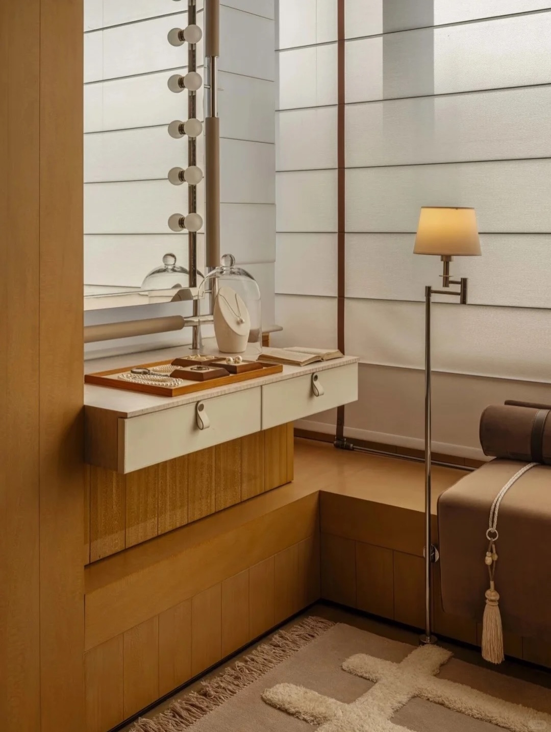 Sophisticated and cozy home interior design