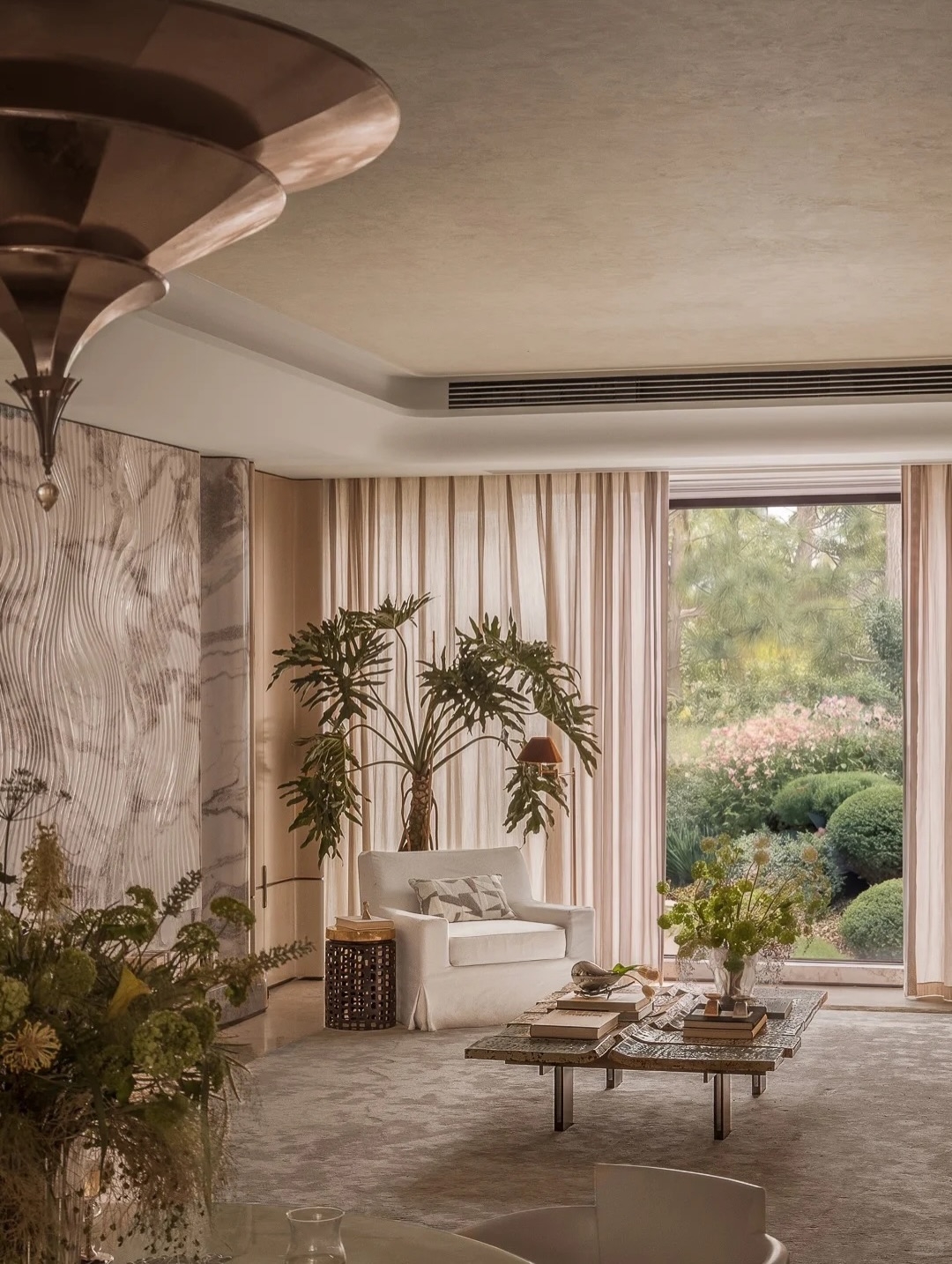 Sophisticated and cozy home interior design