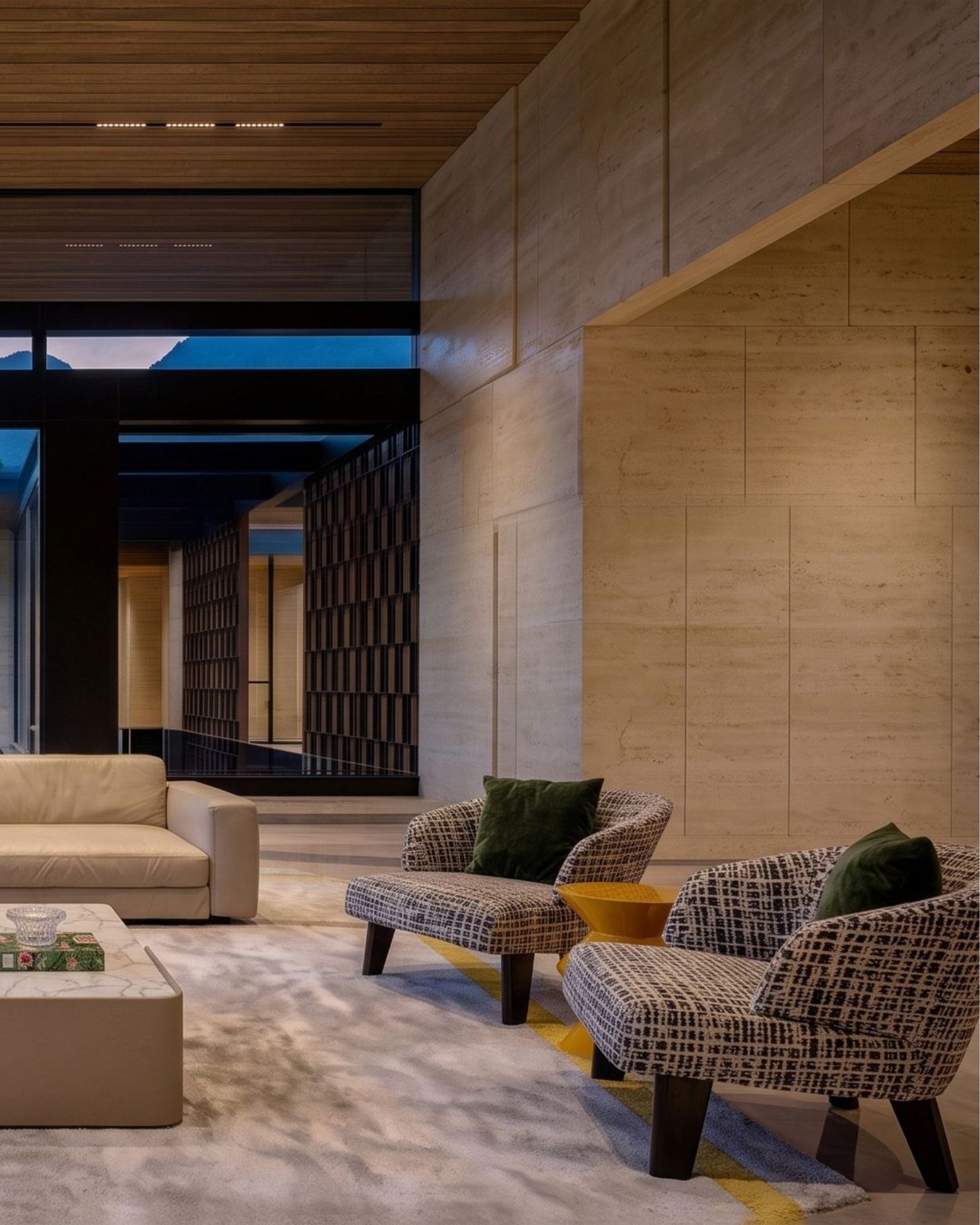 Cozy & stylish living room interior