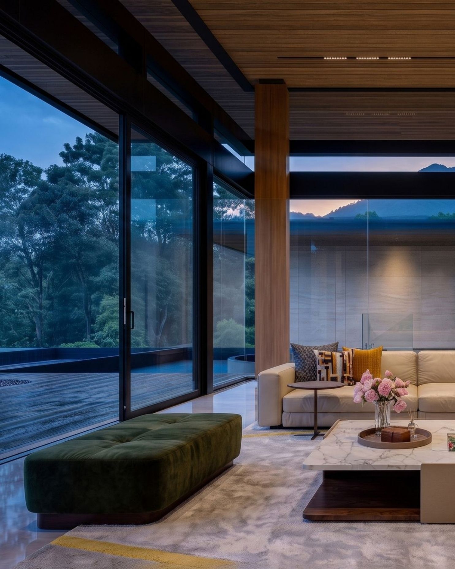 Cozy & stylish living room interior
