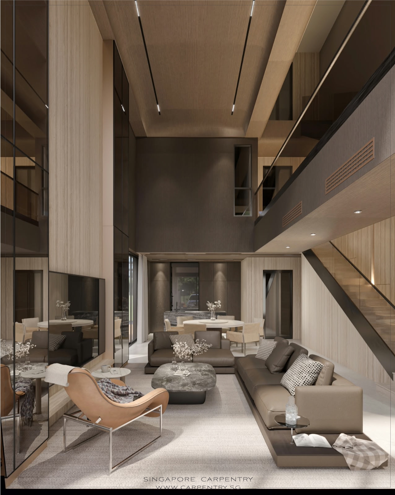 Warm wood tones and timeless sophistication @ Pollen Collection