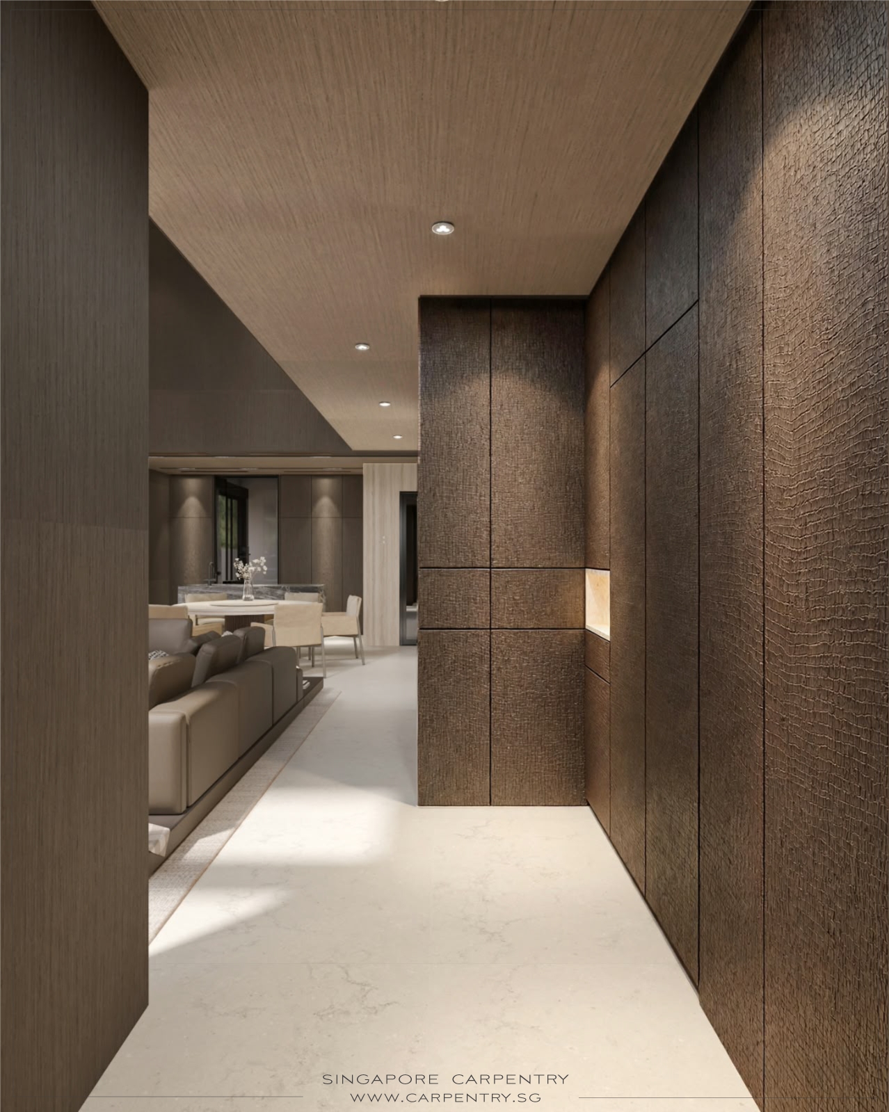 Warm wood tones and timeless sophistication @ Pollen Collection