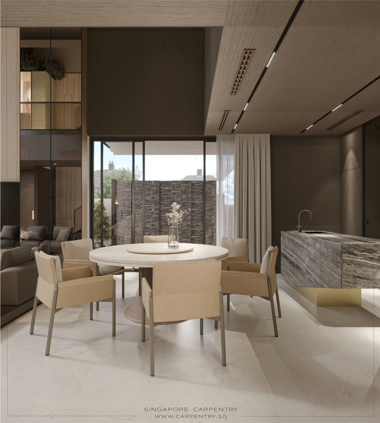 Warm wood tones and timeless sophistication @ Pollen Collection