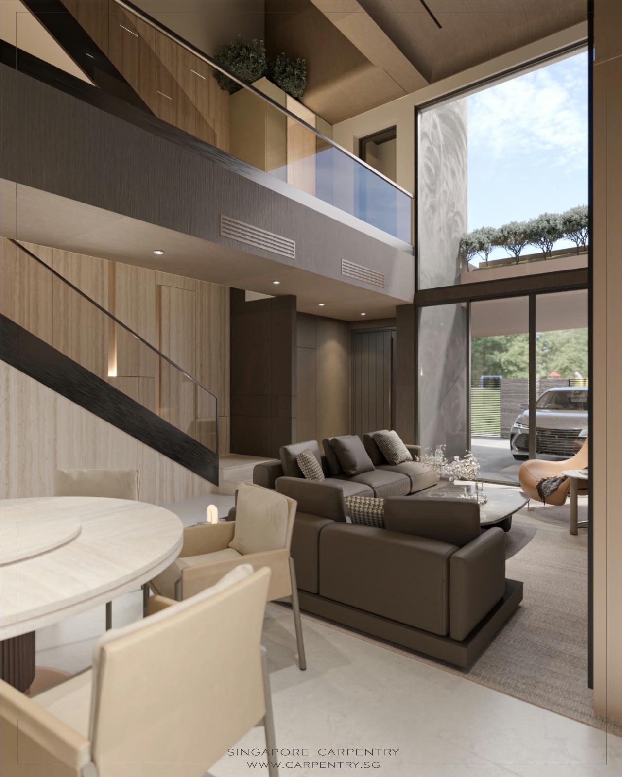 Warm wood tones and timeless sophistication @ Pollen Collection