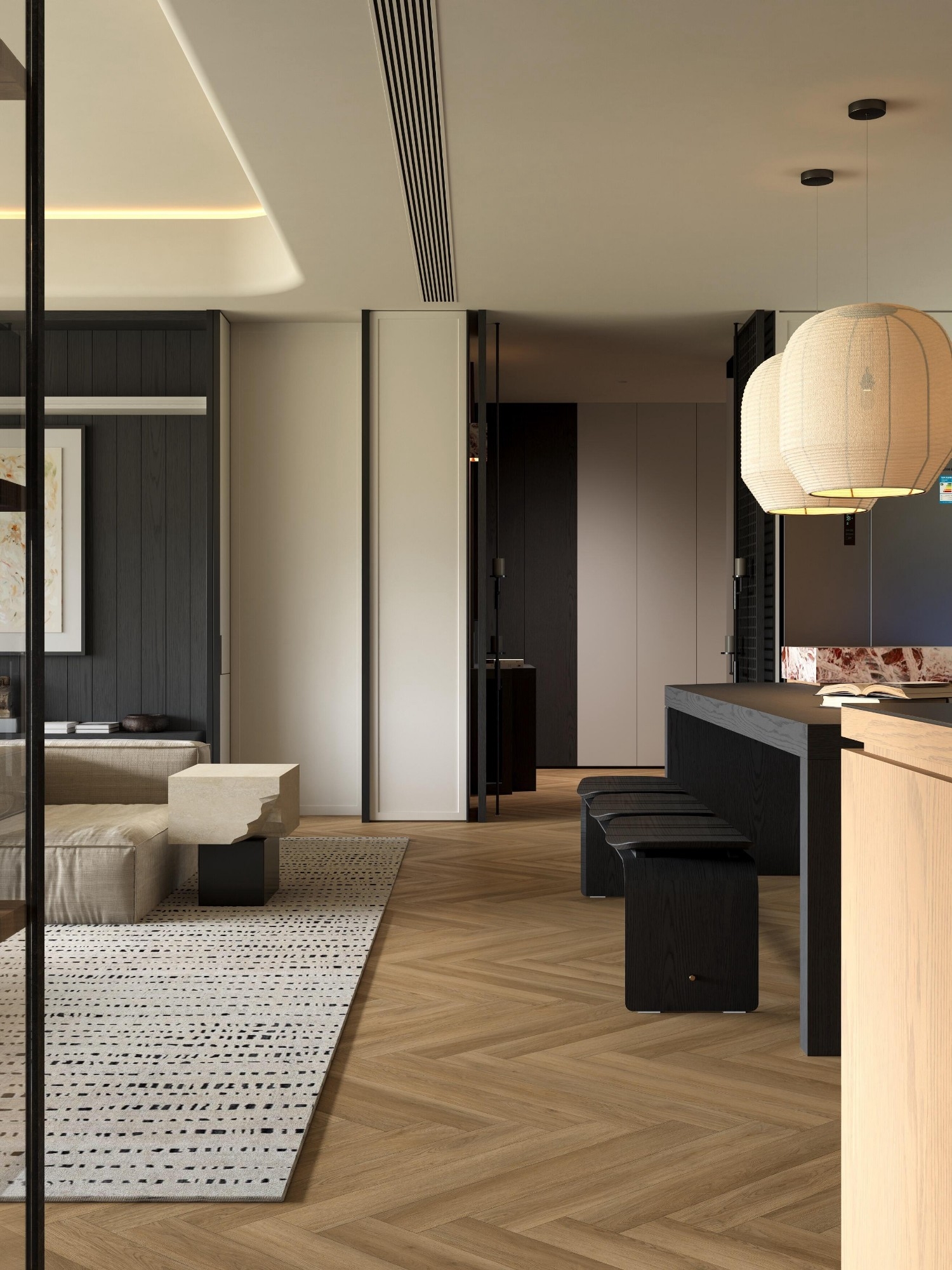 Sleek & modern home interior