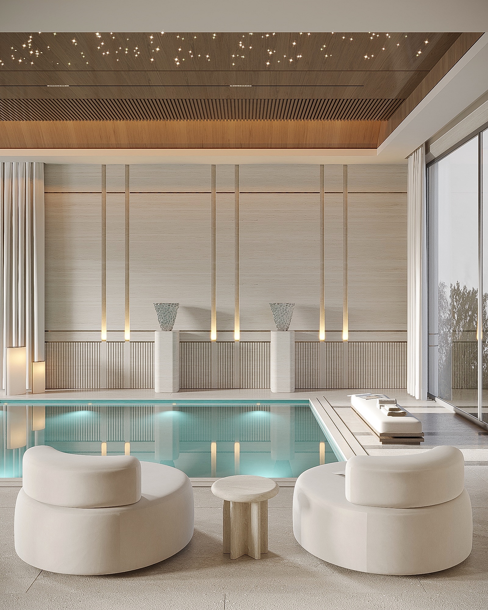 Luxurious private pool