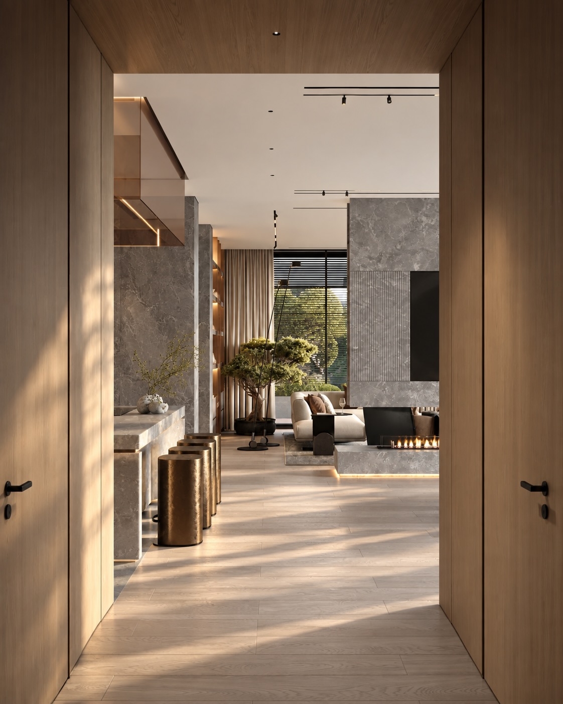Modern luxury landed home design