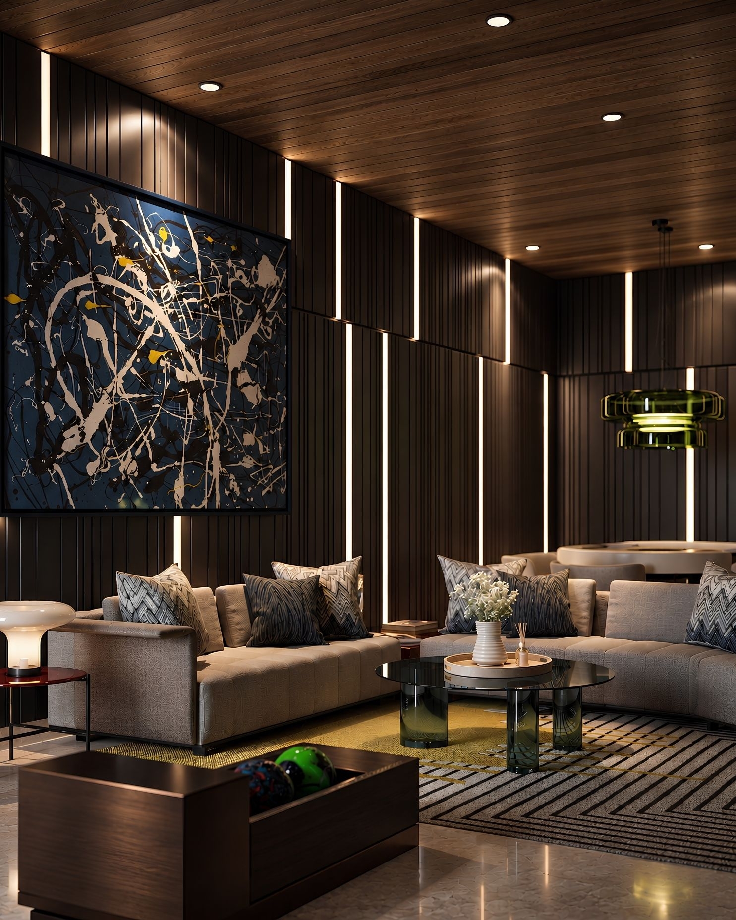 Luxury modern home interior