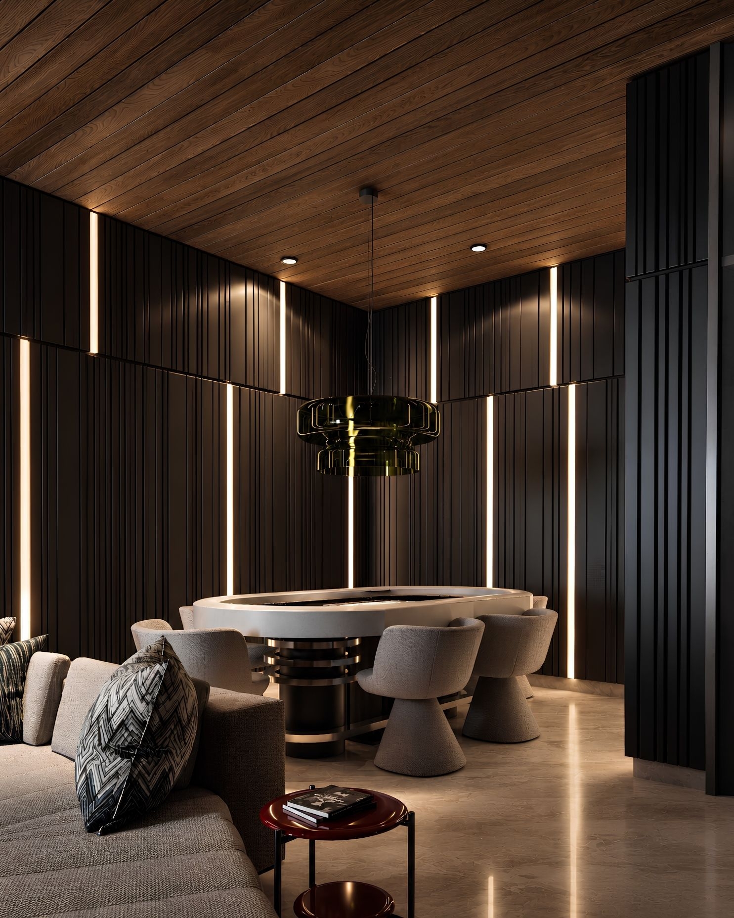 Luxury modern home interior
