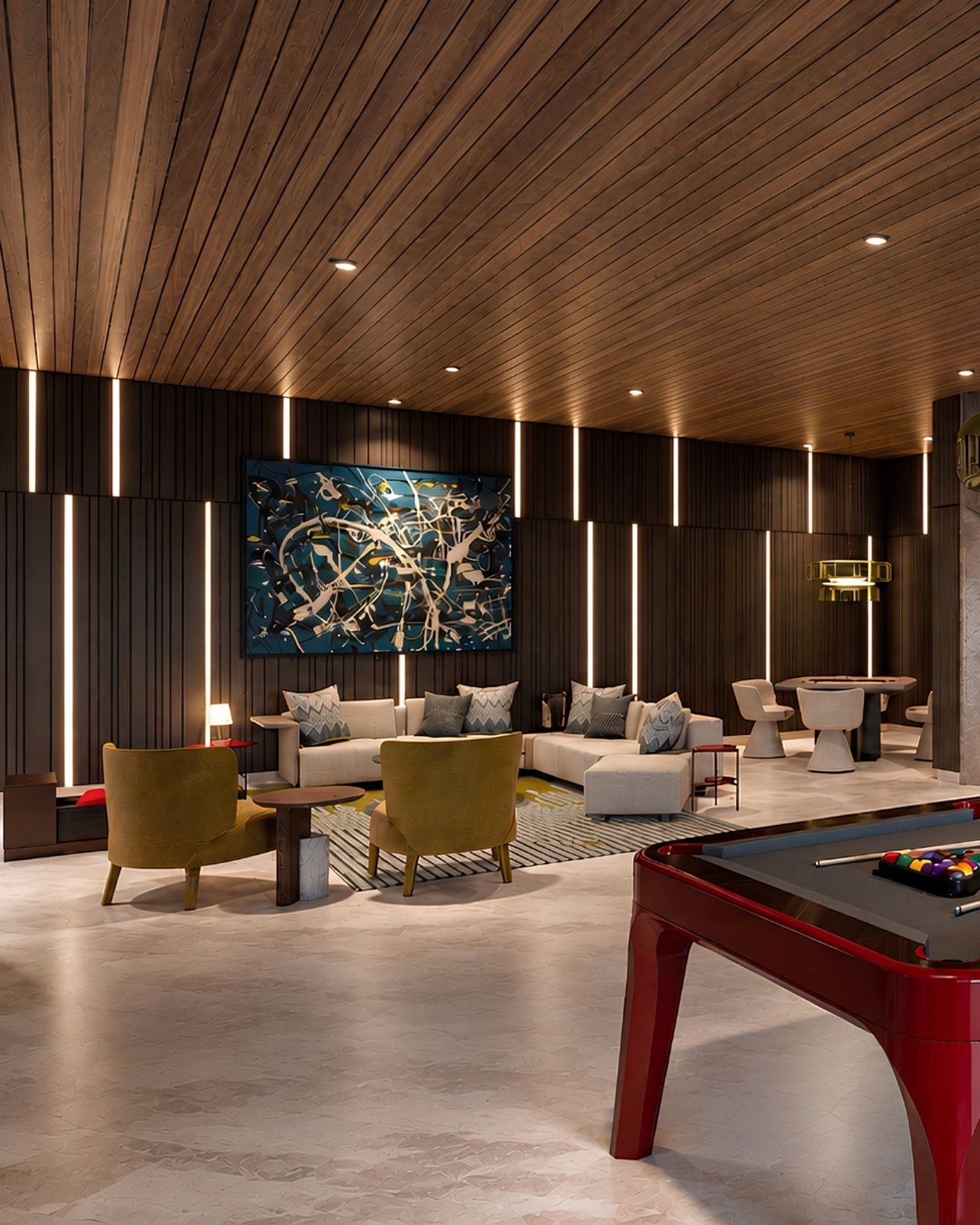 Luxury modern home interior