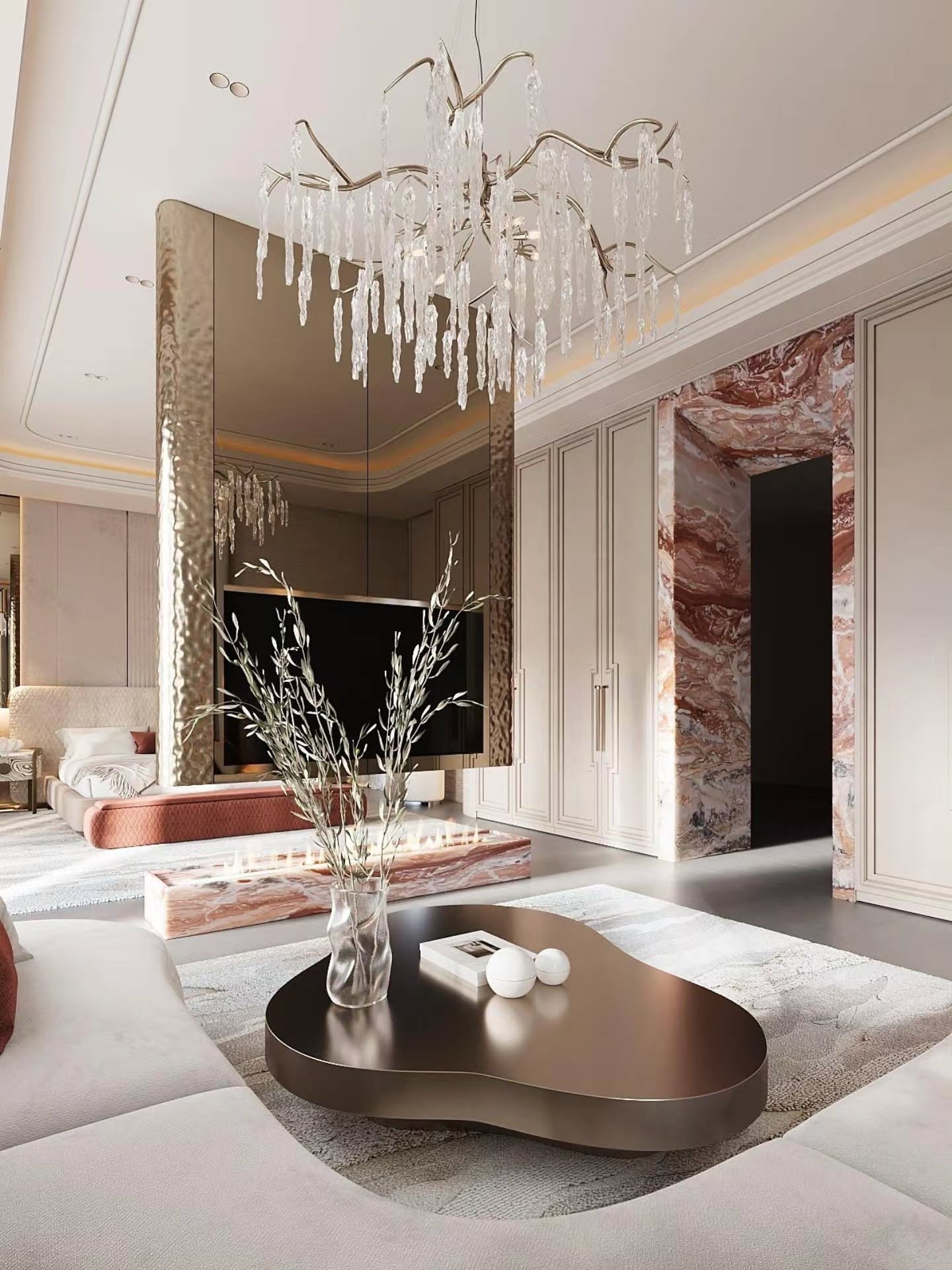 Ultra luxurious bedroom design