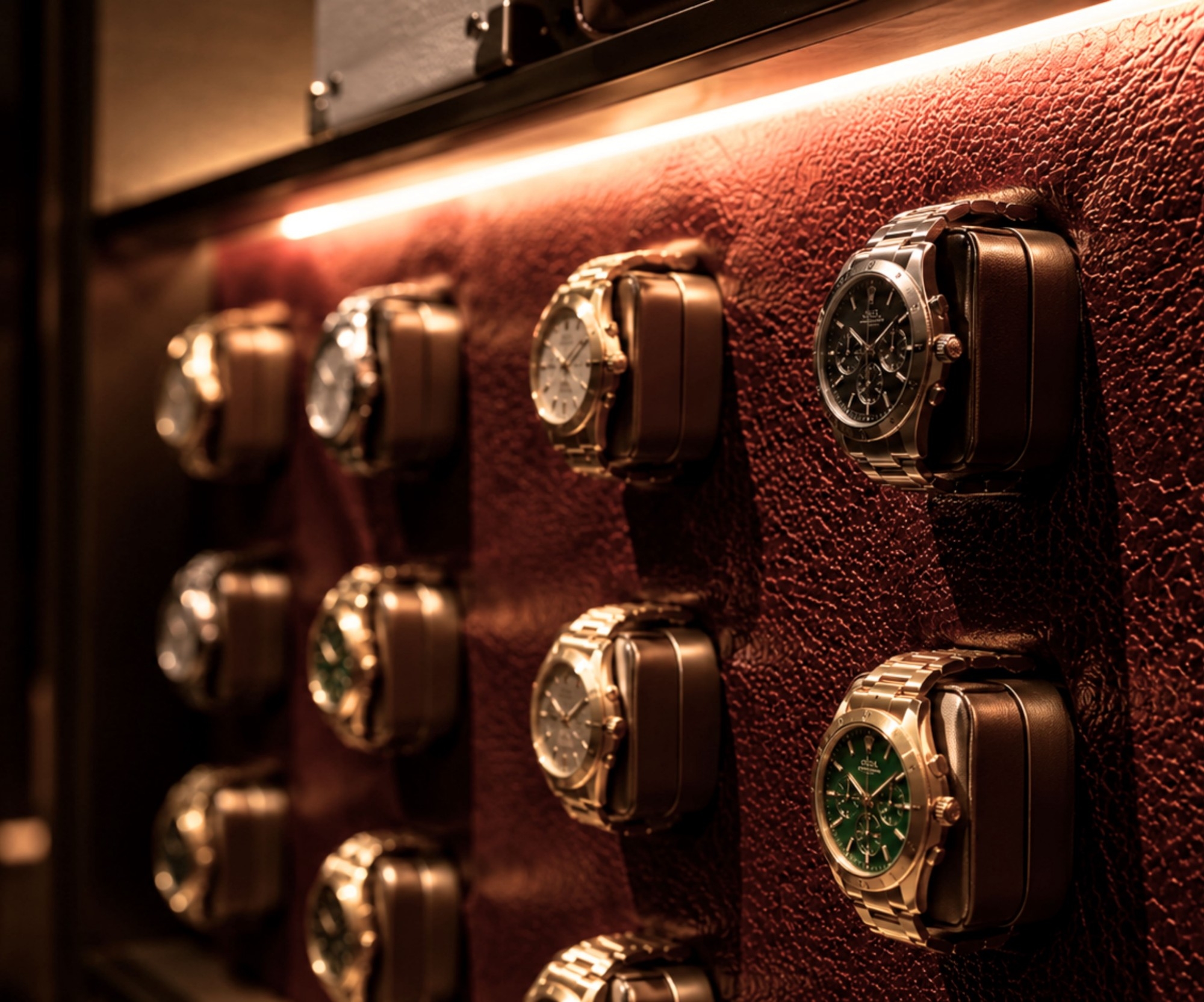 Ultra luxurious high end walk-in wardrobe room