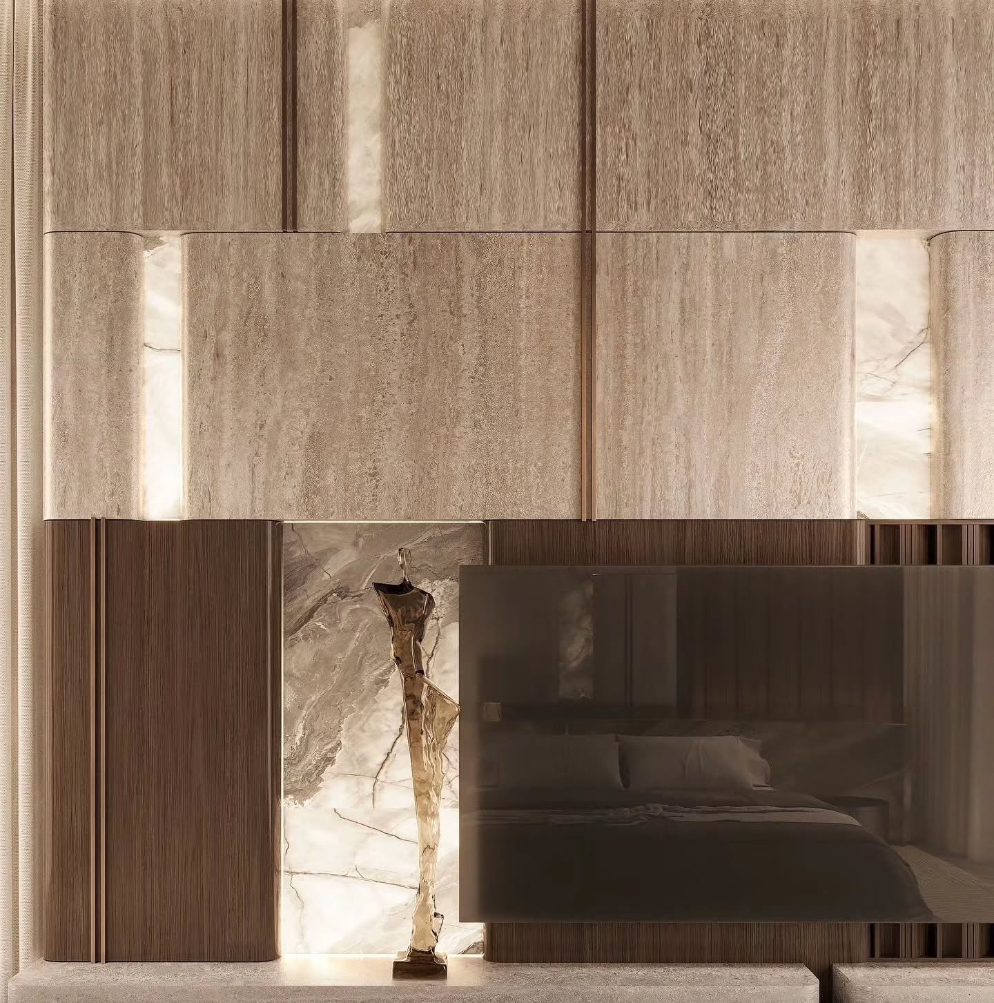 Ultra luxurious bedroom design