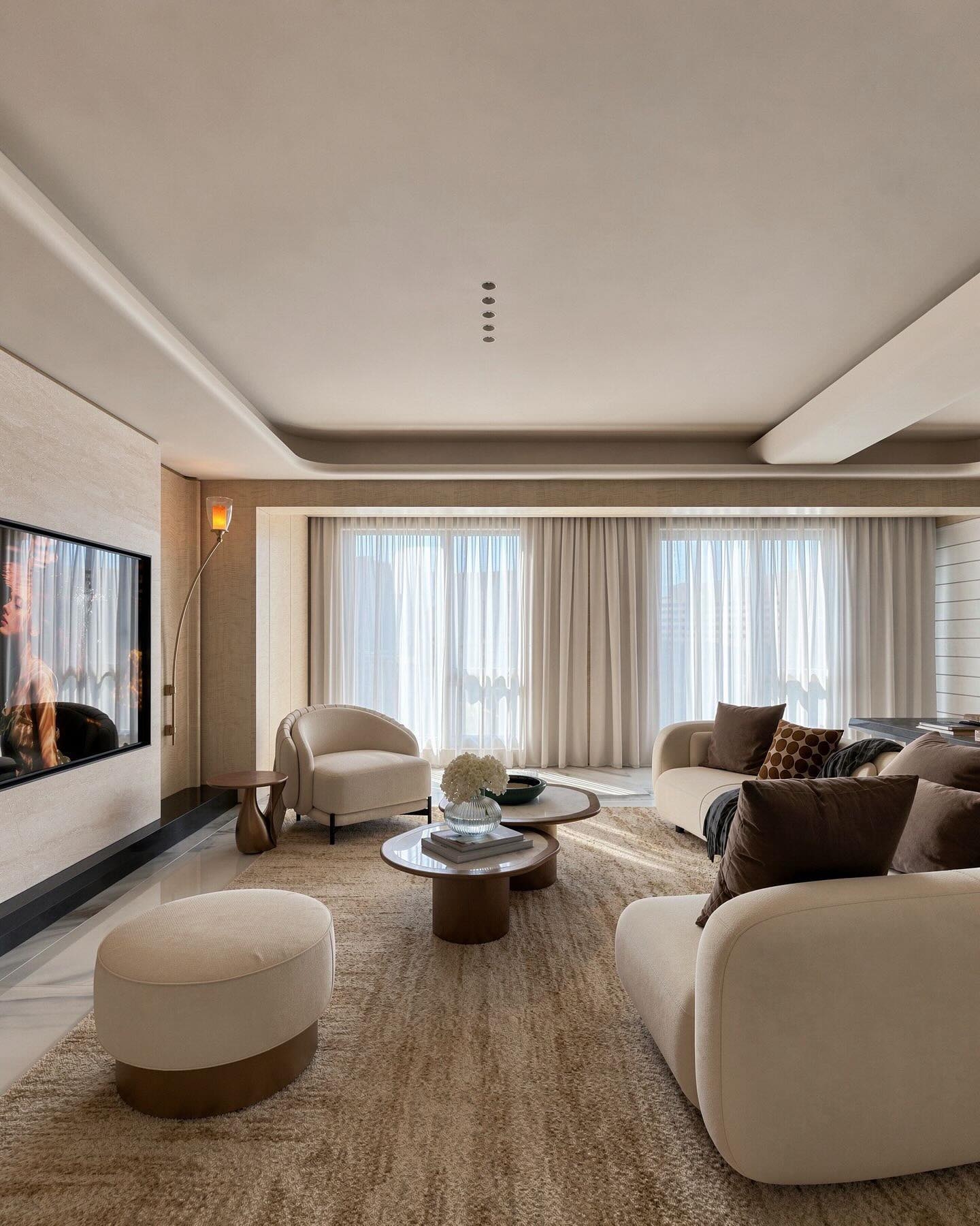 Ultra luxurious open concept home interior design