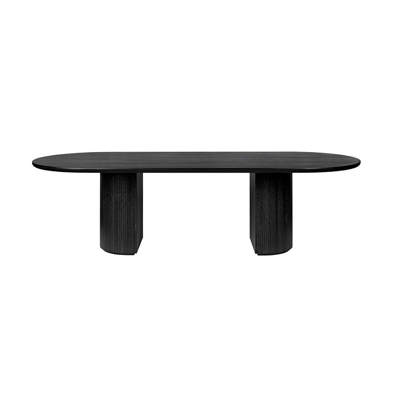 Wooden Round Edge Dining Table