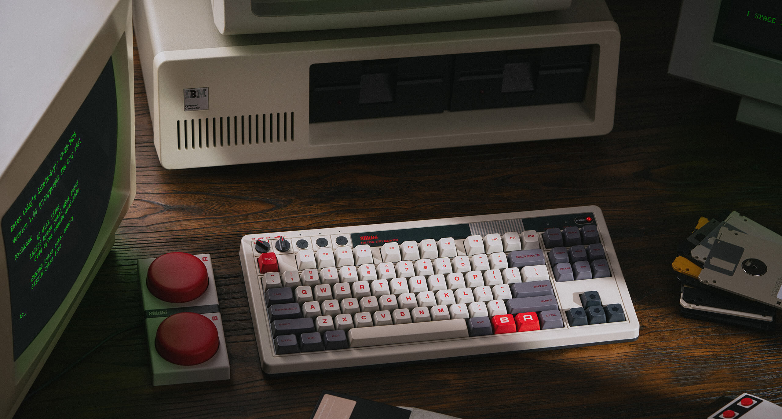 8BitDo Retro Mechanical Keyboard - N Edition