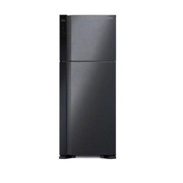 HITACHI 2 Door Fridge RV690P7MS-BBK Brilliant Black