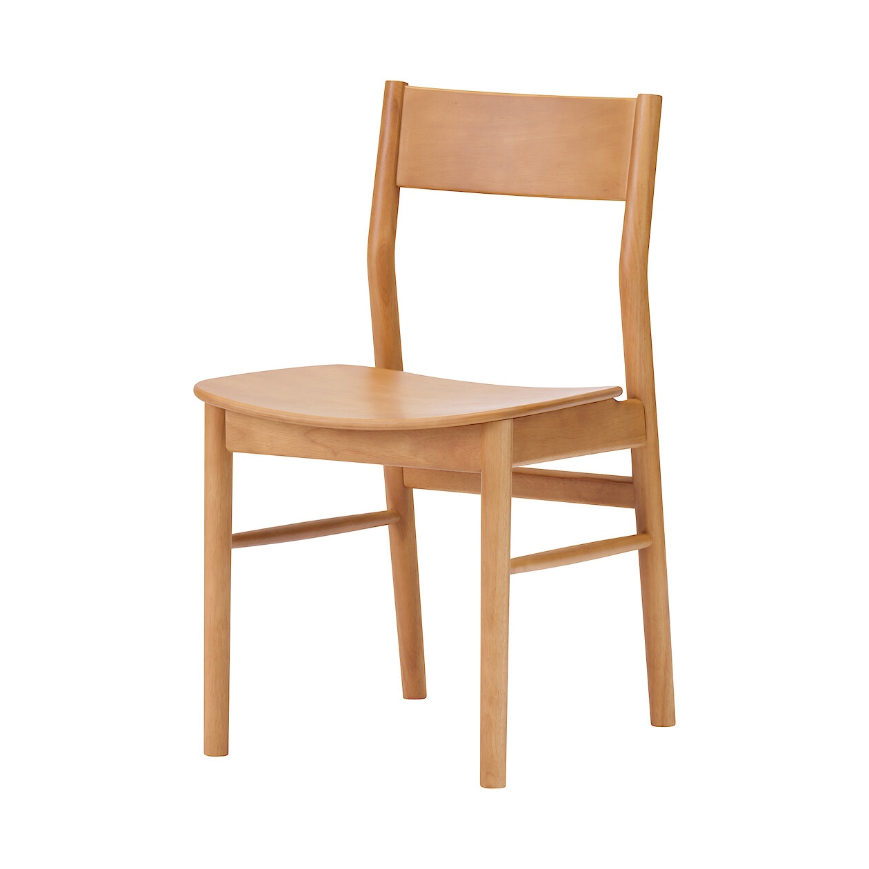 MUJI Wooden Round Chair - W45 x D52 x H78 cm