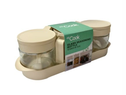 ezCook Glass Seasoning Jar Set of 3 - JHC1918
