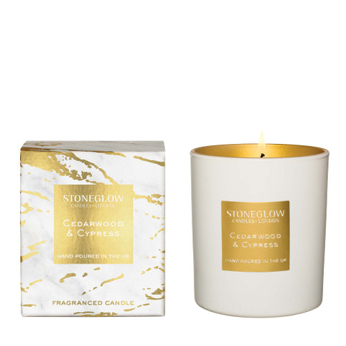 Luna - Cedarwood & Cypress - Scented Candle - Boxed Tumbler (90 x 80mm)