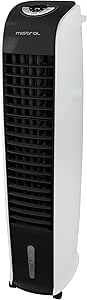 Mistral MAC10000R - Air Cooler With Remote Control, 10L, 24 Hours Timer, Black & White