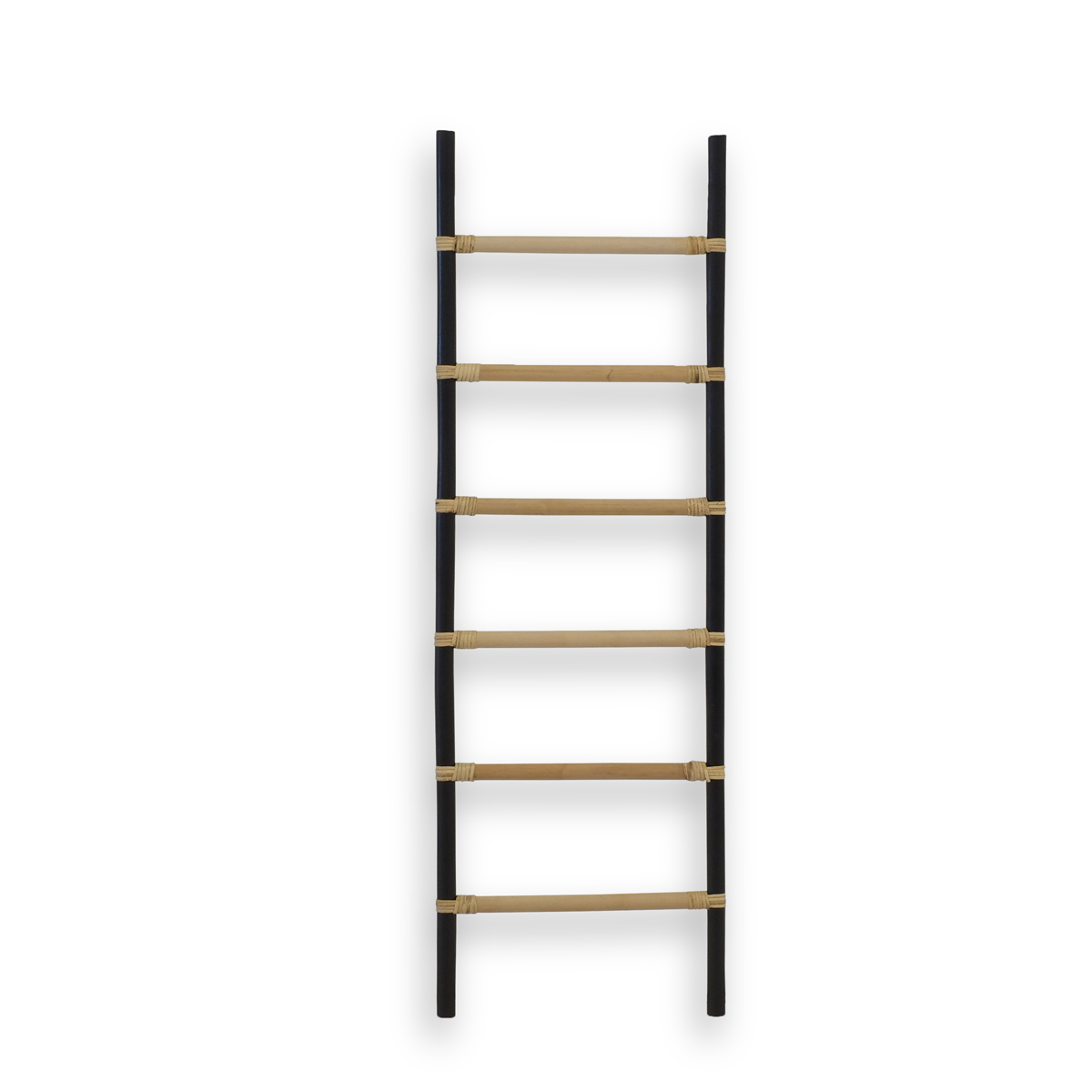 Rattan Ladder - Ebony