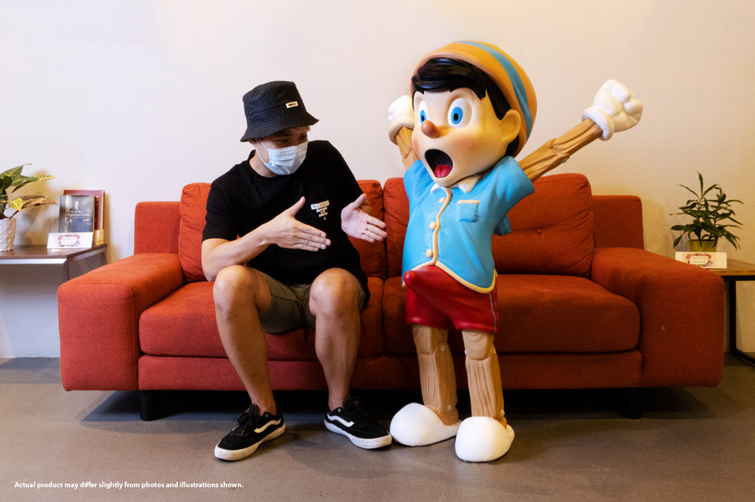 Life-size A Wood Awakening by Juce Gace